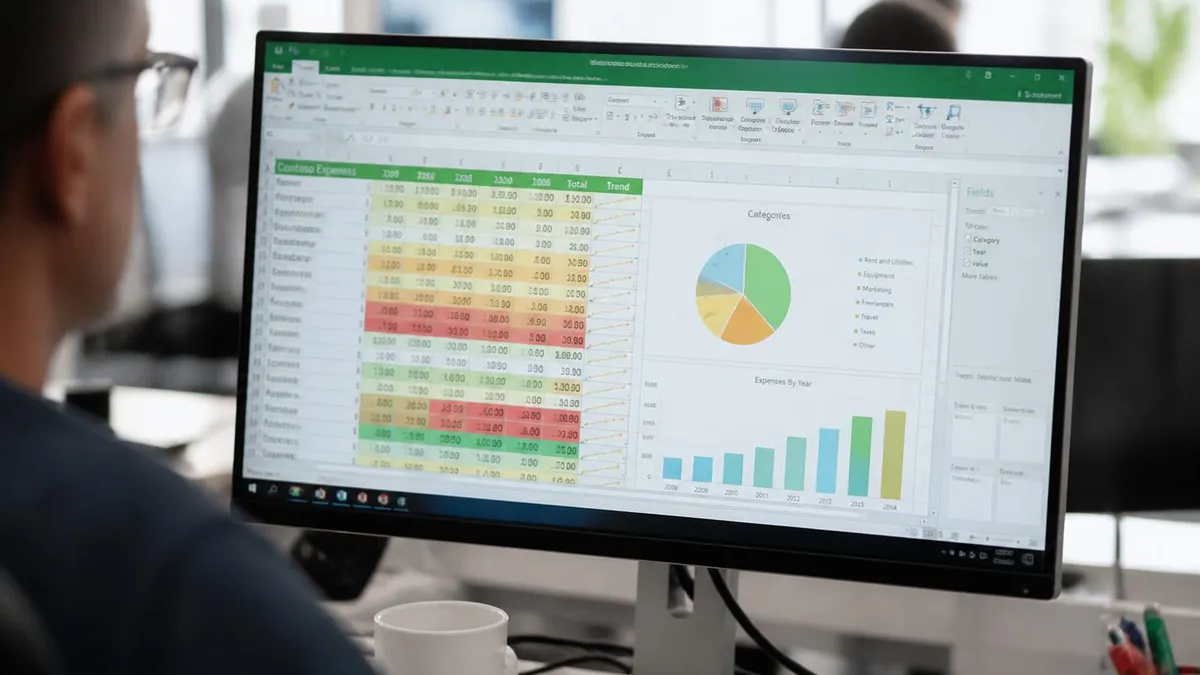 How to Freeze Columns in Excel - Microsoft Excel certification study resource