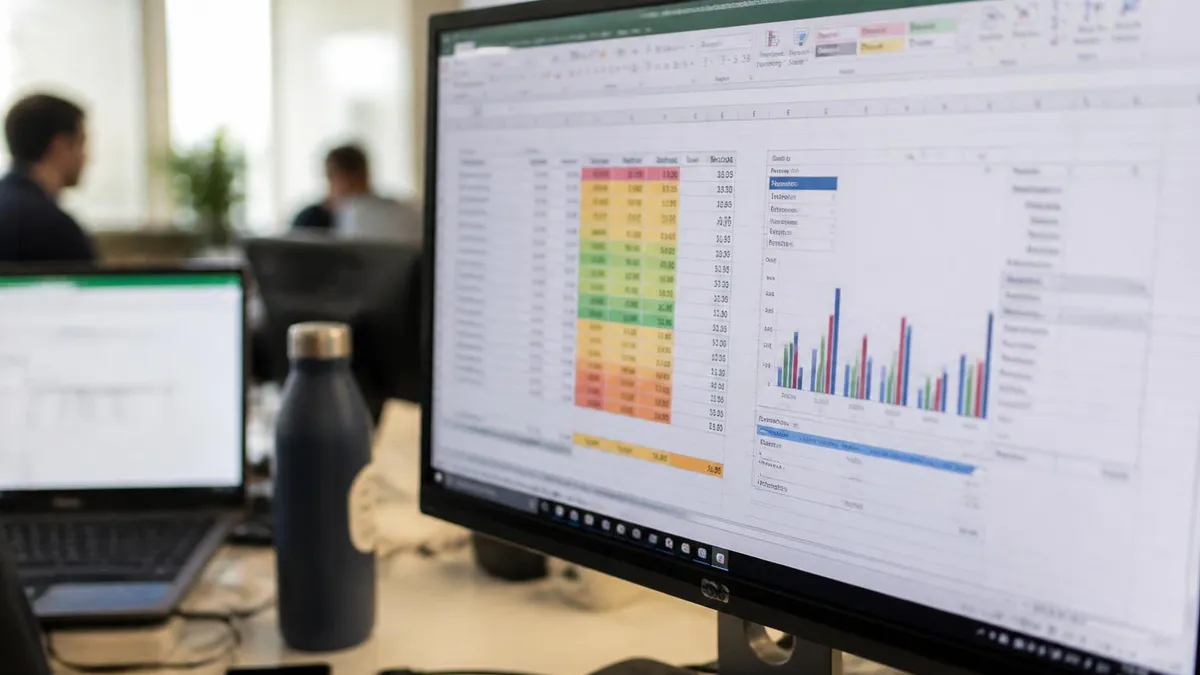 Excel Spreadsheet - Microsoft Excel certification study resource