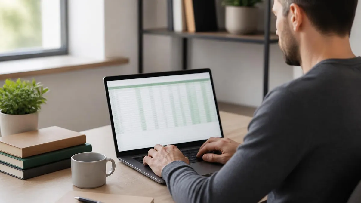 Excel Spreadsheet - Microsoft Excel certification study resource