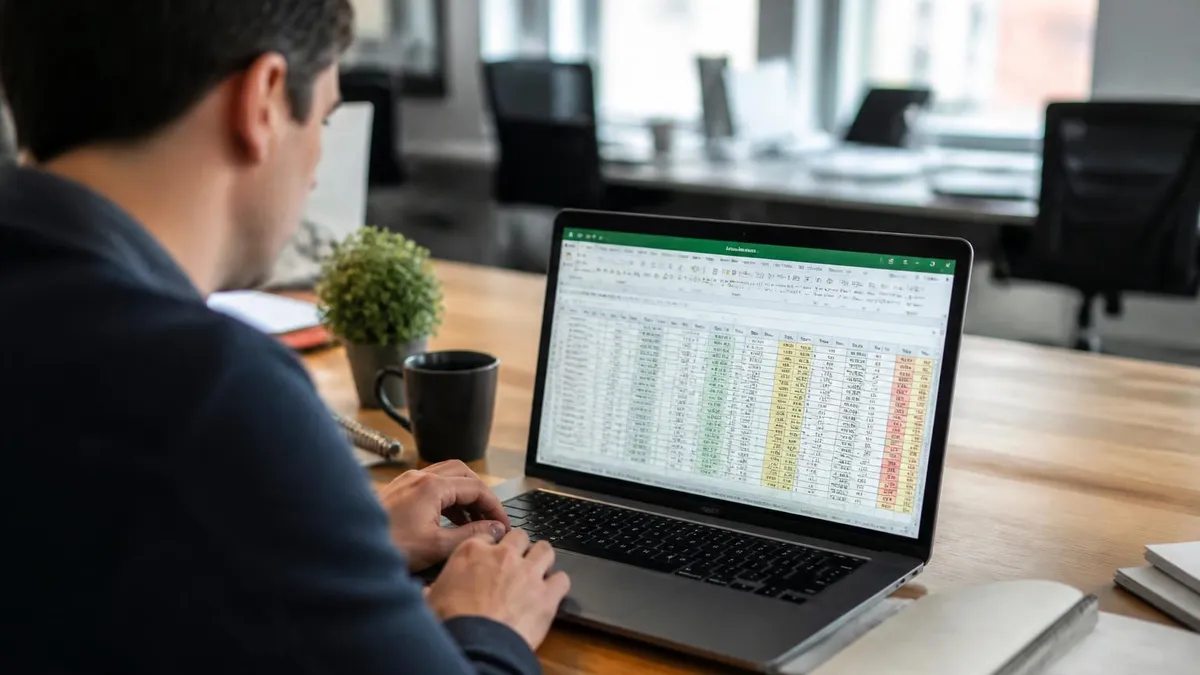 Excel Spreadsheet - Microsoft Excel certification study resource