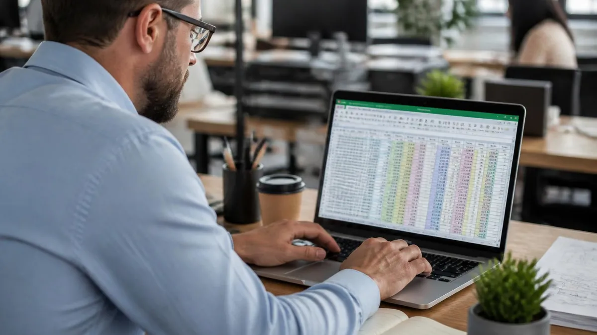 Excel Spreadsheet - Microsoft Excel certification study resource
