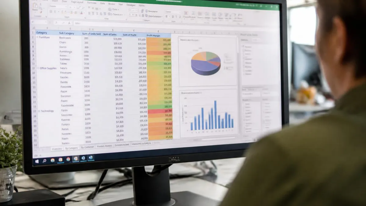 Excel Spreadsheet - Microsoft Excel certification study resource