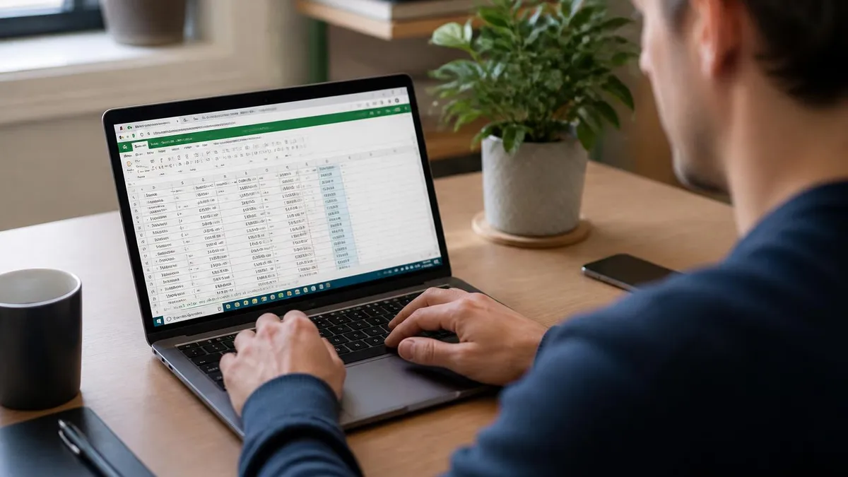 Excel Spreadsheet - Microsoft Excel certification study resource