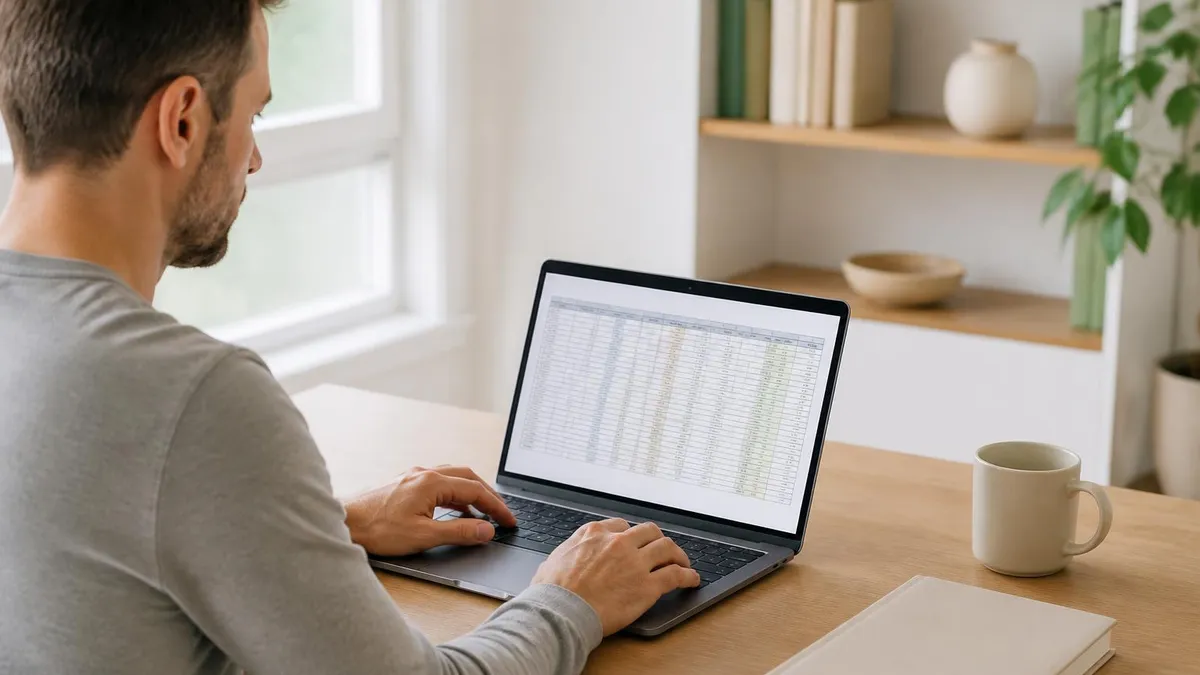 Excel Spreadsheet - Microsoft Excel certification study resource