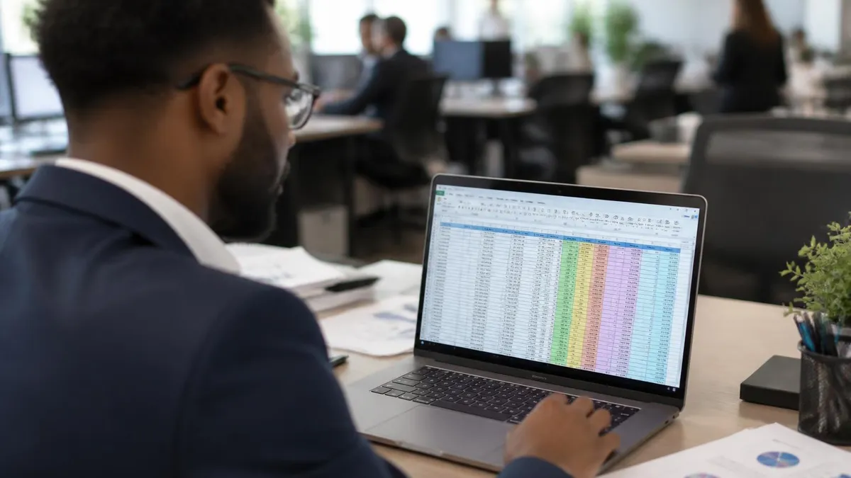 Excel Spreadsheet - Microsoft Excel certification study resource