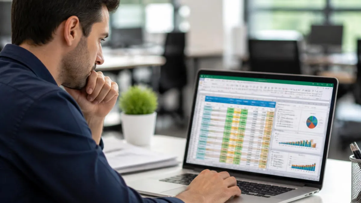 Excel Spreadsheet - Microsoft Excel certification study resource