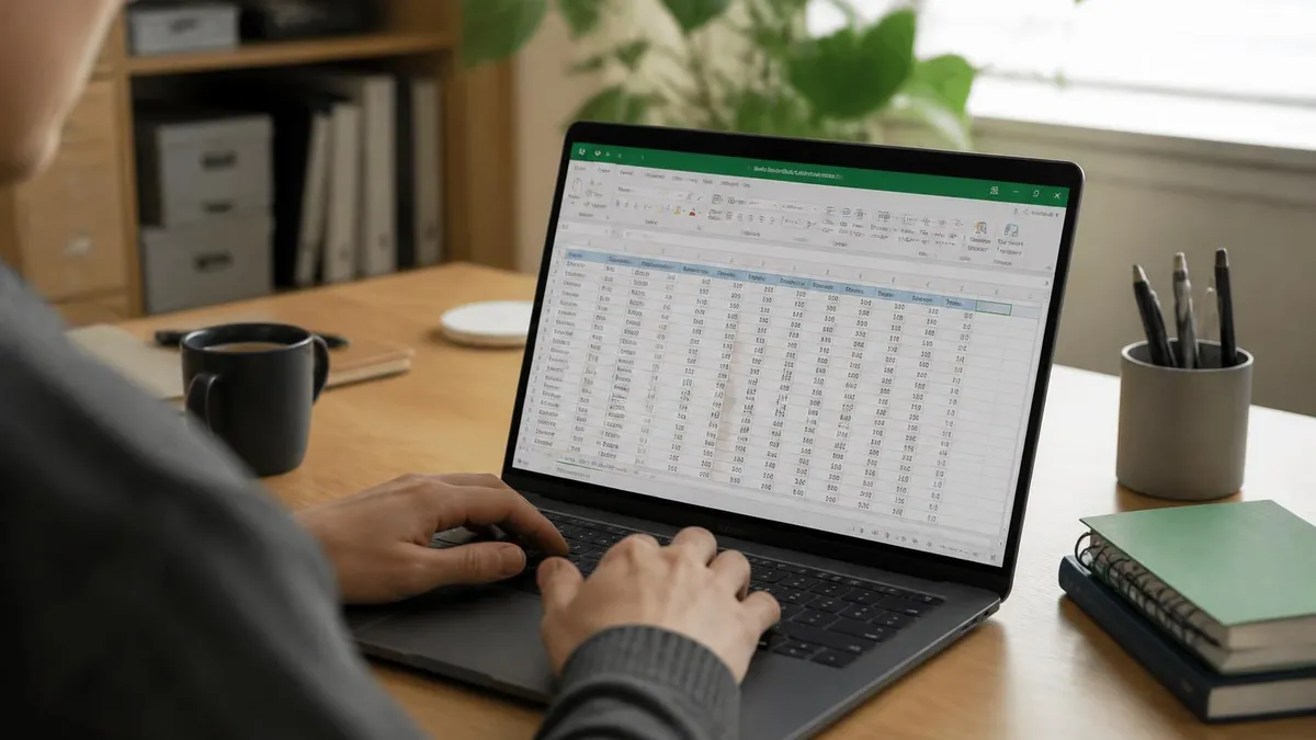 Excel Spreadsheet - Microsoft Excel certification study resource