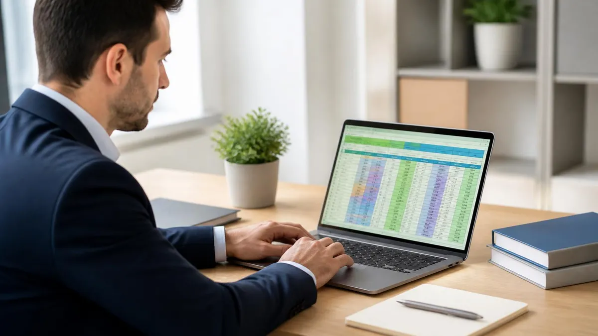 Excel Spreadsheet - Microsoft Excel certification study resource
