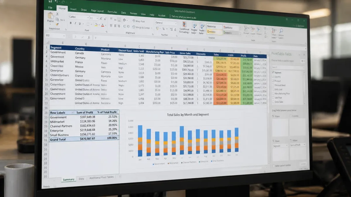 Excel Spreadsheet - Microsoft Excel certification study resource