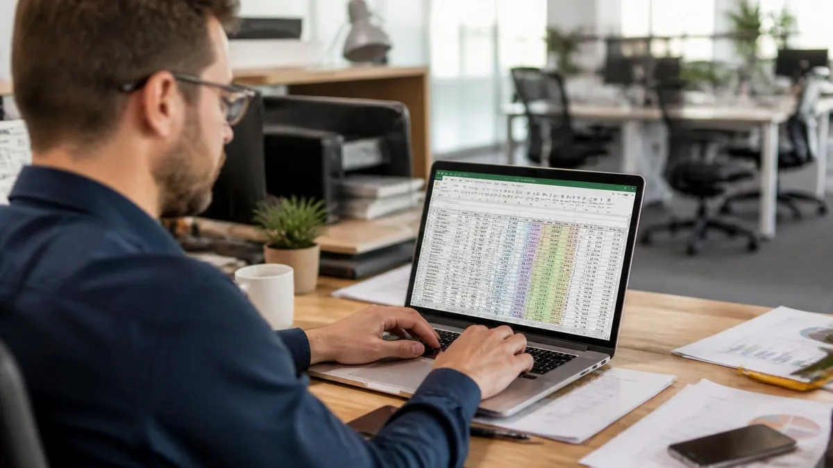 Excel Spreadsheet - Microsoft Excel certification study resource