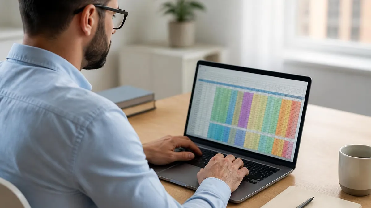 Excel Spreadsheet - Microsoft Excel certification study resource