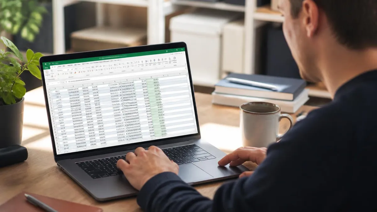 Excel Spreadsheet - Microsoft Excel certification study resource