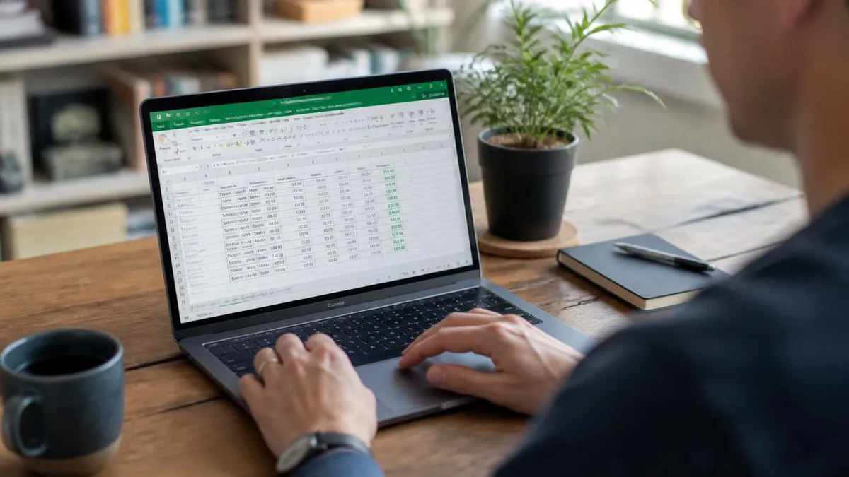 Excel Spreadsheet - Microsoft Excel certification study resource