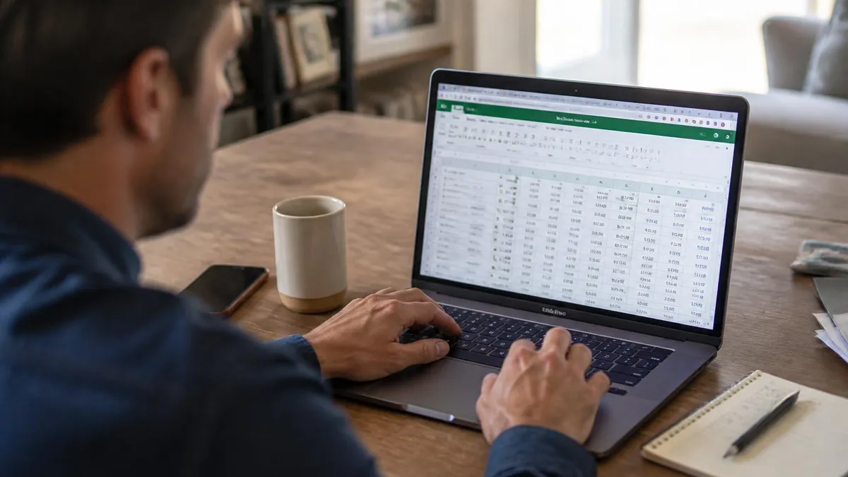 Excel Spreadsheet - Microsoft Excel certification study resource