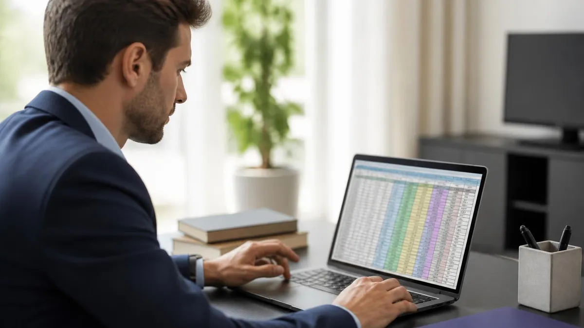 Excel Spreadsheet - Microsoft Excel certification study resource