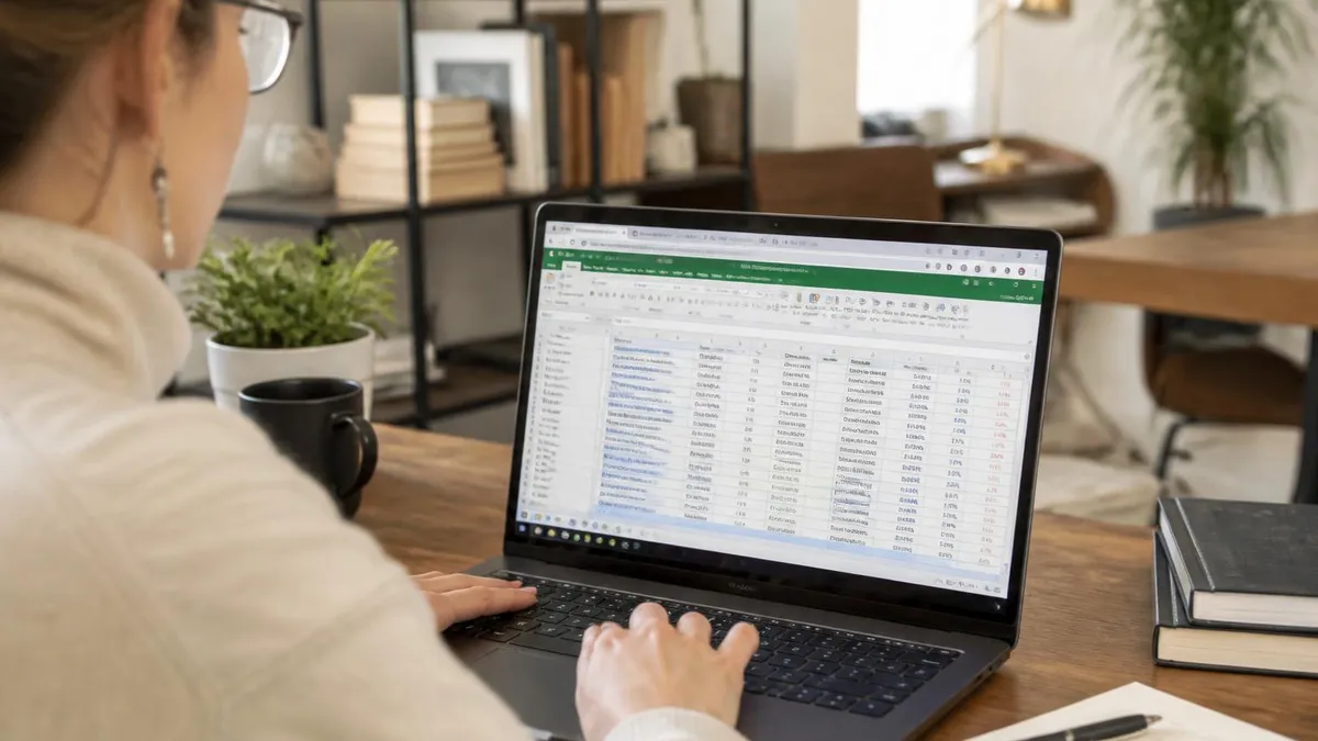 Excel Spreadsheet - Microsoft Excel certification study resource