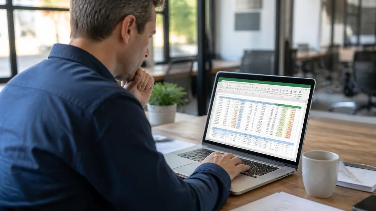 Excel Spreadsheet - Microsoft Excel certification study resource
