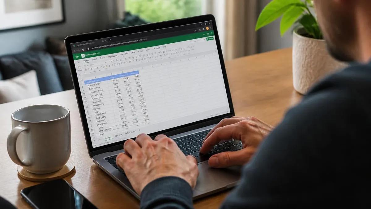 How to Make a Line Graph in Excel - Microsoft Excel certification study resource