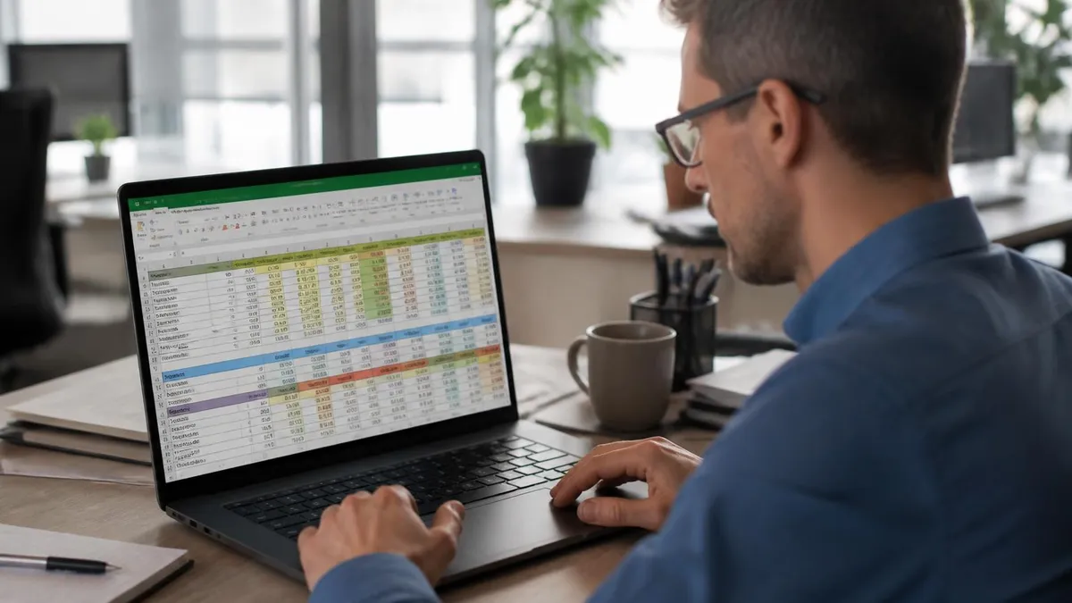 Excel Spreadsheet - Microsoft Excel certification study resource