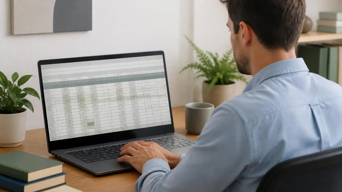 Excel Spreadsheet - Microsoft Excel certification study resource