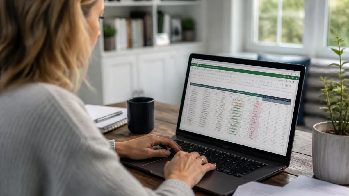 Excel Spreadsheet - Microsoft Excel certification study resource