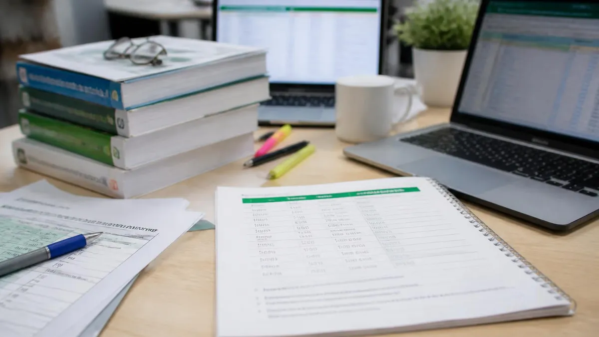 Excel Spreadsheet - Microsoft Excel certification study resource