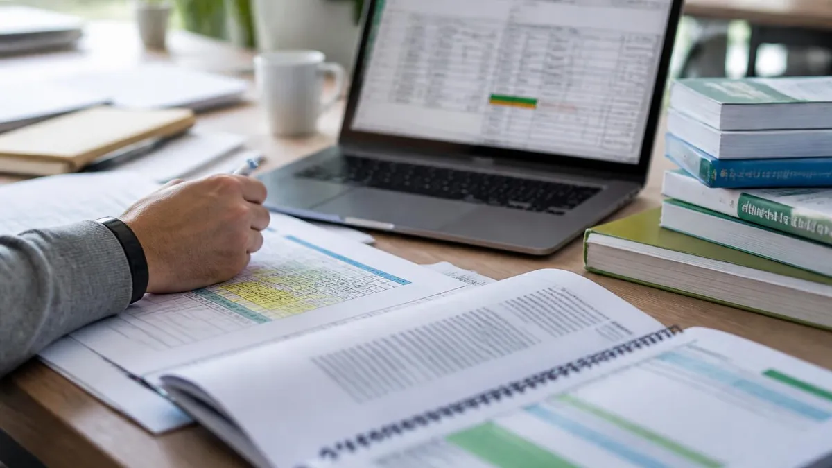 Excel Spreadsheet - Microsoft Excel certification study resource