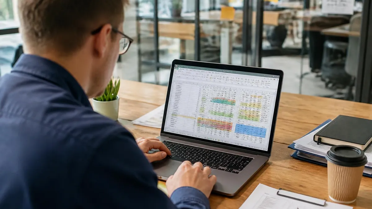Excel Spreadsheet - Microsoft Excel certification study resource