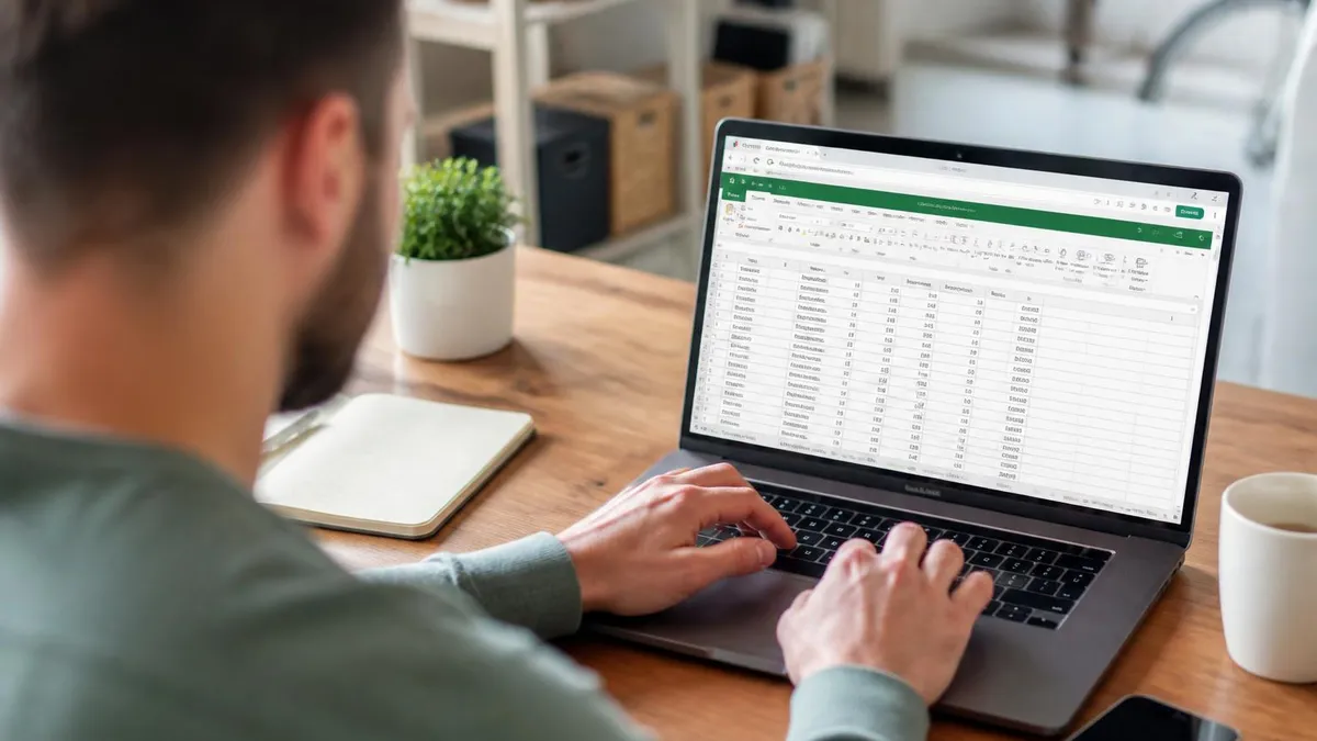 Excel Spreadsheet - Microsoft Excel certification study resource
