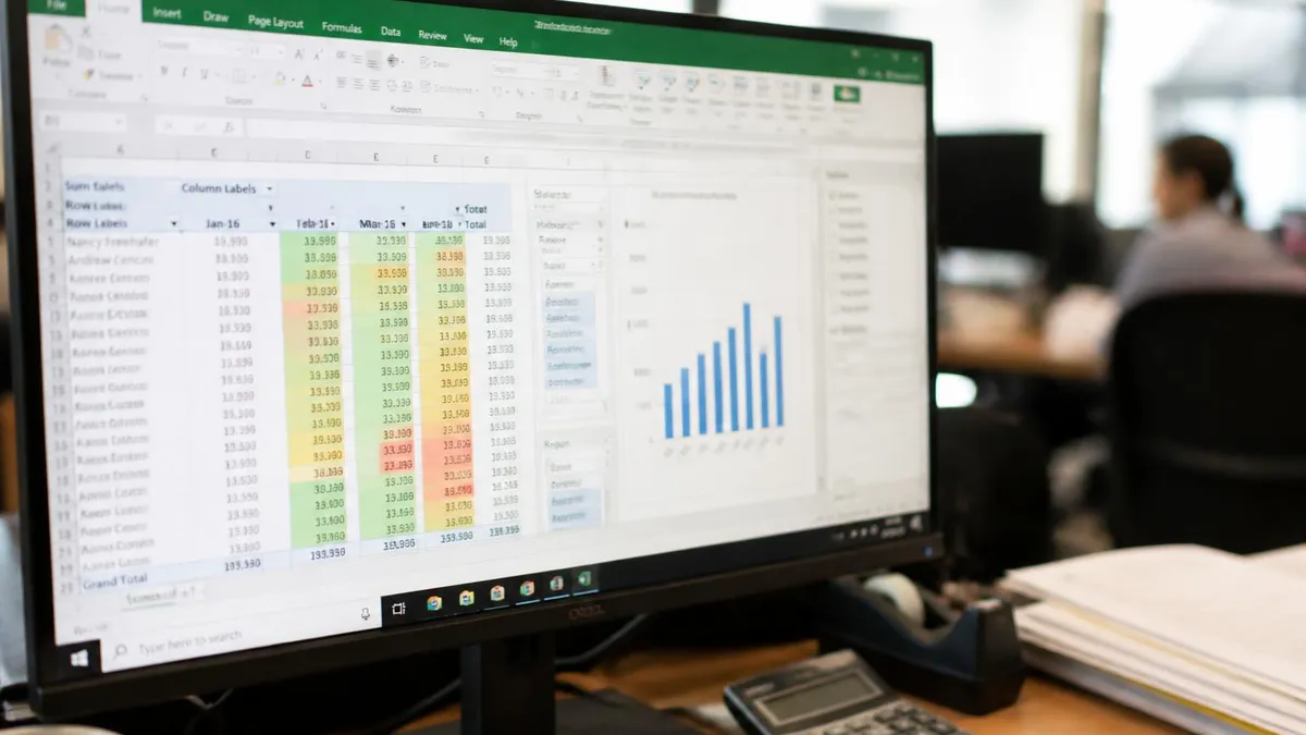 Excel Spreadsheet - Microsoft Excel certification study resource