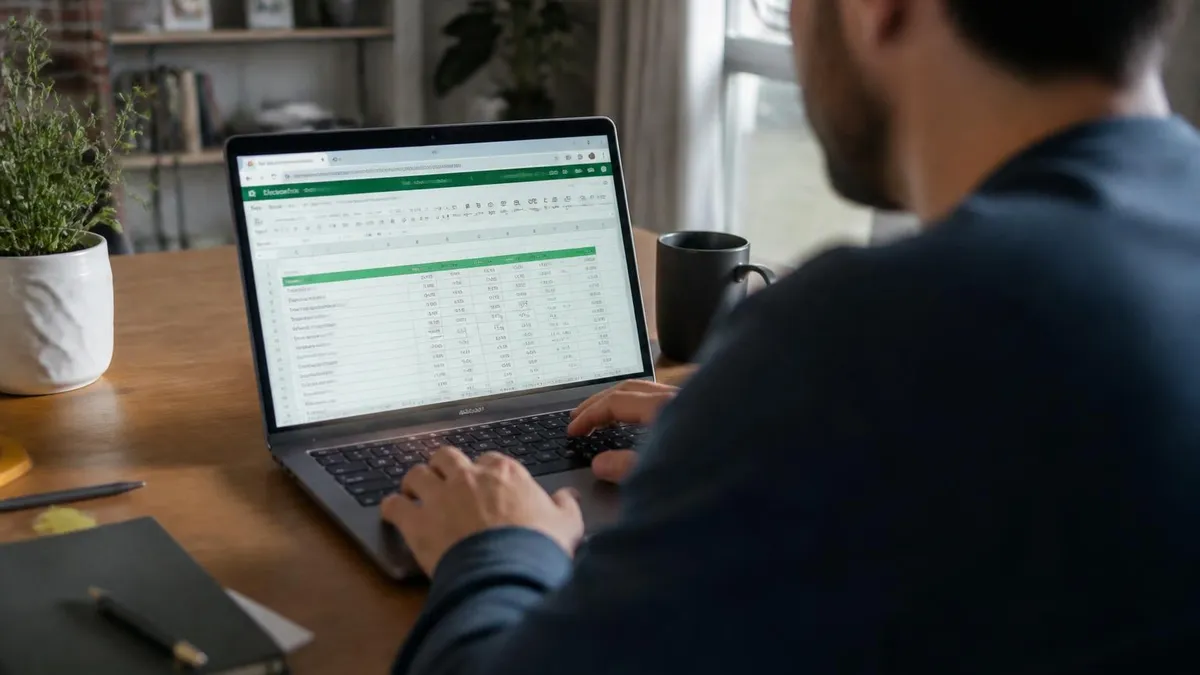 Excel Spreadsheet - Microsoft Excel certification study resource