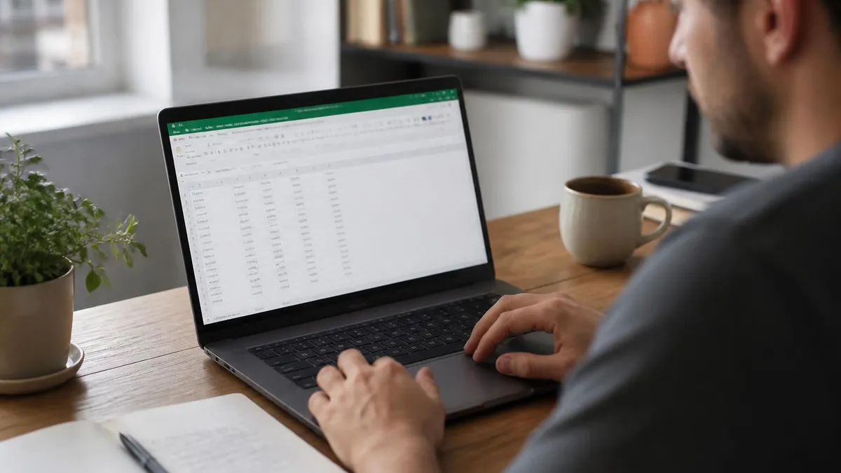 Excel Spreadsheet - Microsoft Excel certification study resource