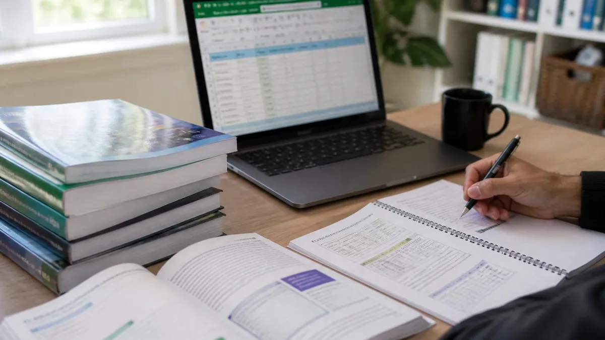 Excel Spreadsheet - Microsoft Excel certification study resource
