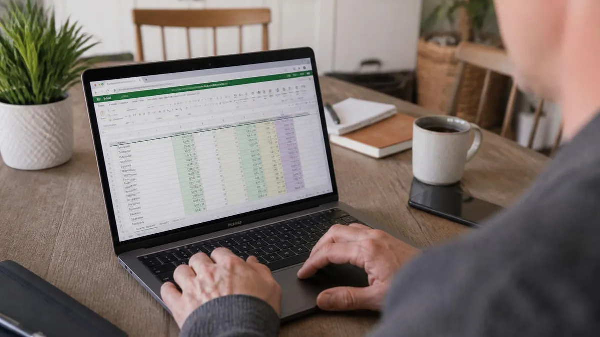 Excel Spreadsheet - Microsoft Excel certification study resource
