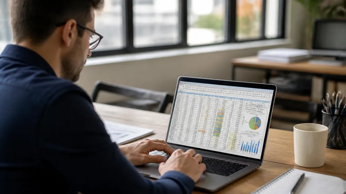 Excel Spreadsheet - Microsoft Excel certification study resource