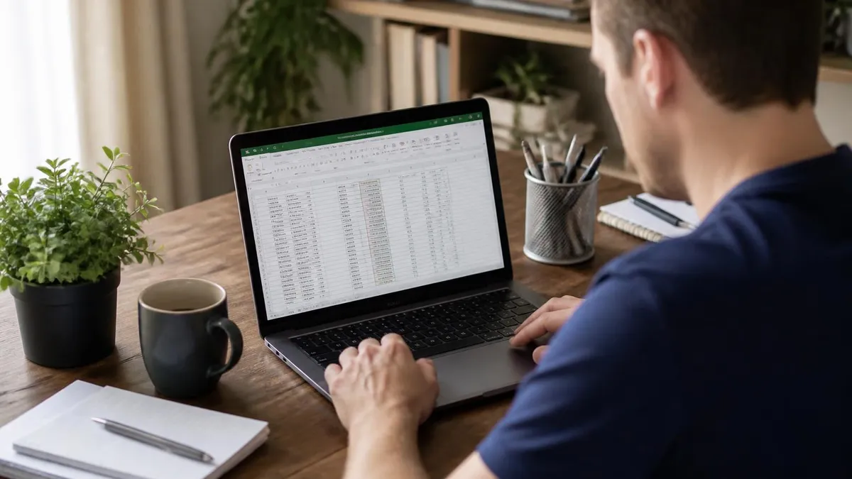 Excel Spreadsheet - Microsoft Excel certification study resource