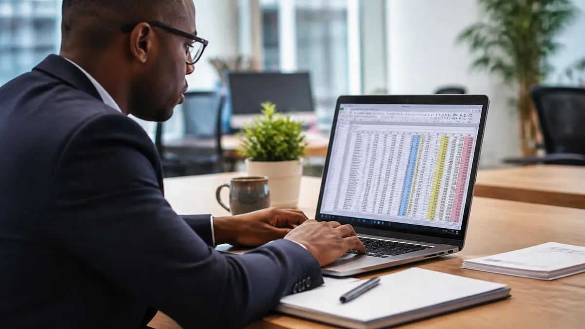 Excel Spreadsheet - Microsoft Excel certification study resource