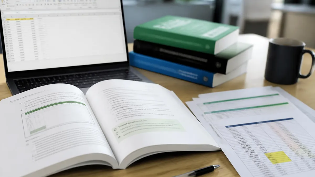 Excel Spreadsheet - Microsoft Excel certification study resource