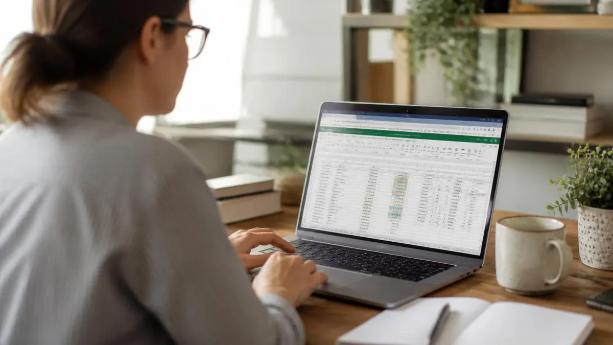 Excel Spreadsheet - Microsoft Excel certification study resource