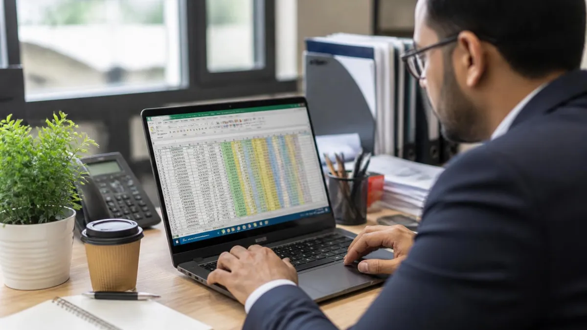 How to Split Cells in Excel - Microsoft Excel certification study resource