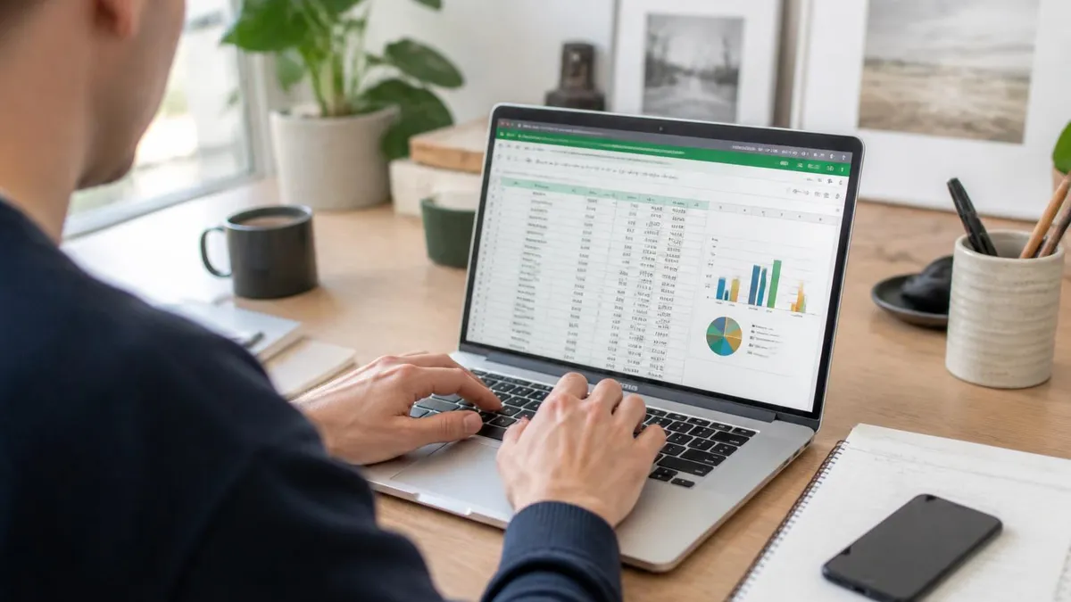 Excel Spreadsheet - Microsoft Excel certification study resource