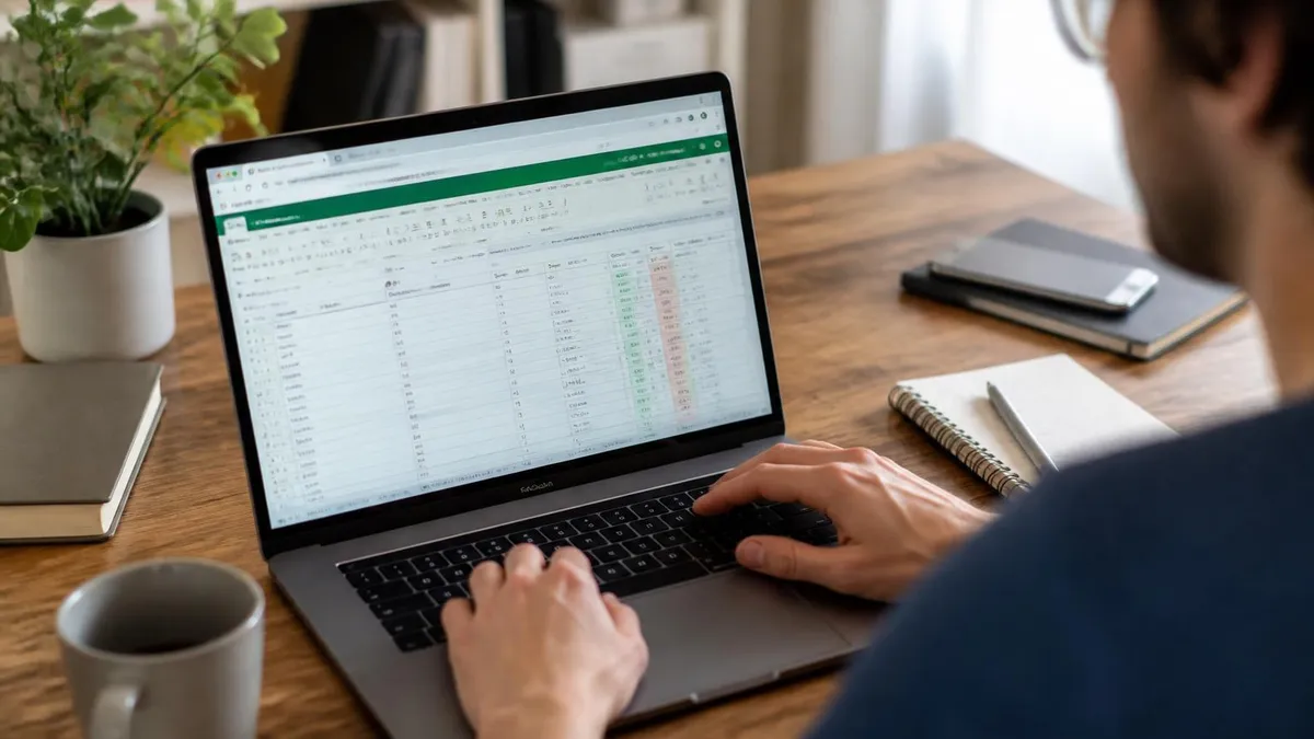 Excel Spreadsheet - Microsoft Excel certification study resource