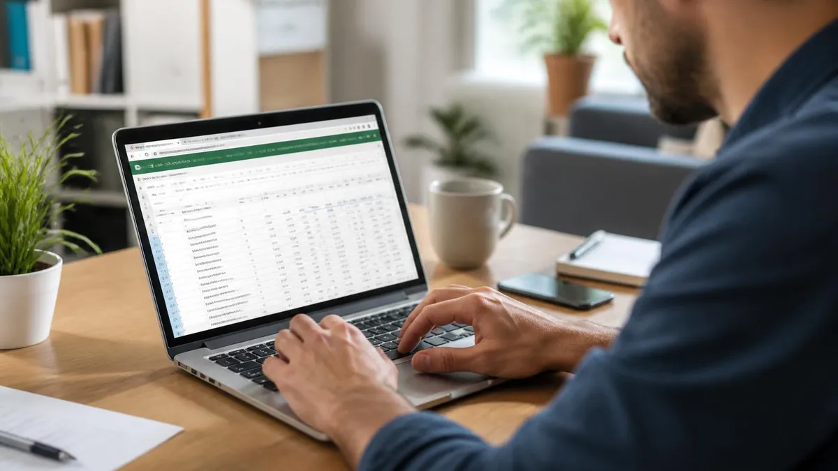 Excel Spreadsheet - Microsoft Excel certification study resource