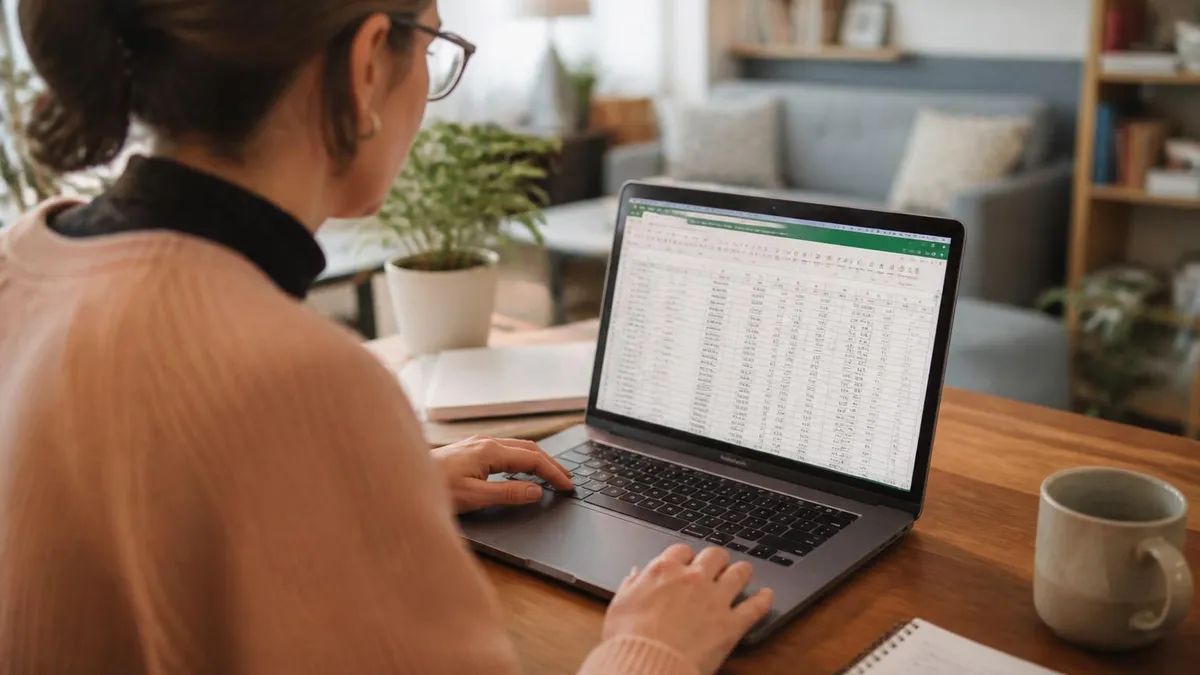 Excel Spreadsheet - Microsoft Excel certification study resource