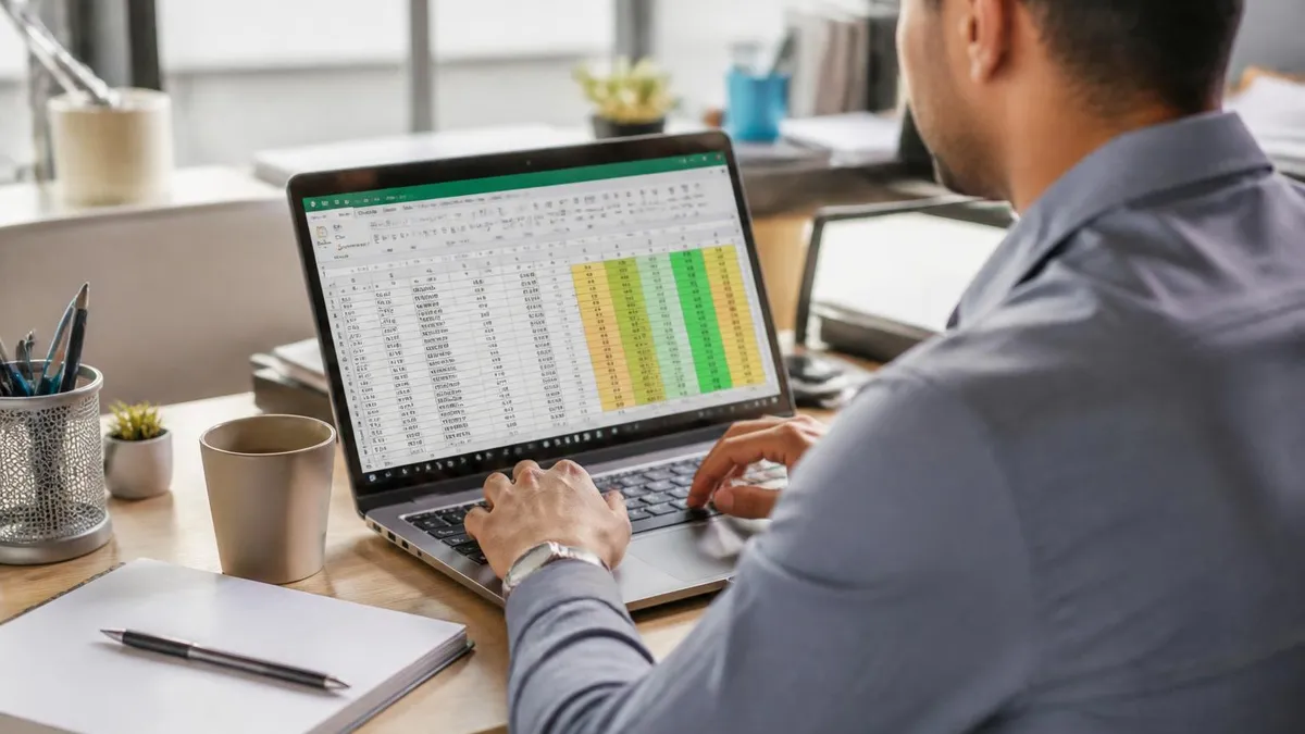 Excel Spreadsheet - Microsoft Excel certification study resource