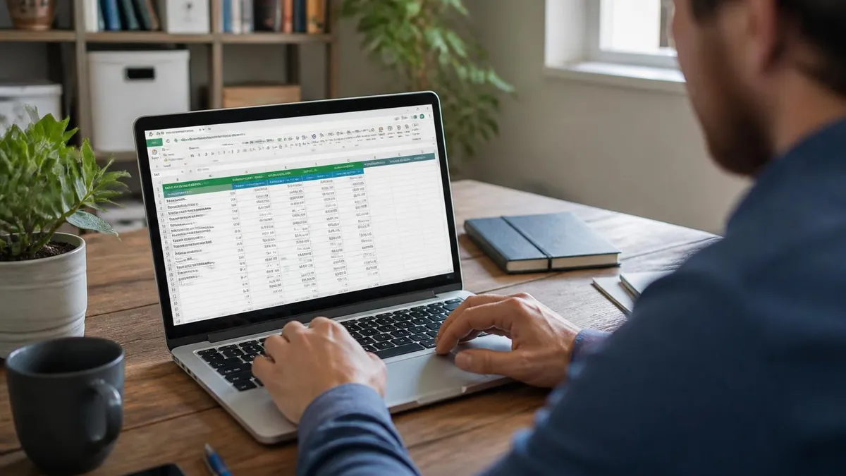 Excel Spreadsheet - Microsoft Excel certification study resource
