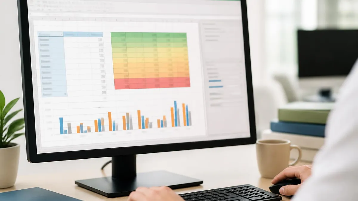 Excel Spreadsheet - Microsoft Excel certification study resource