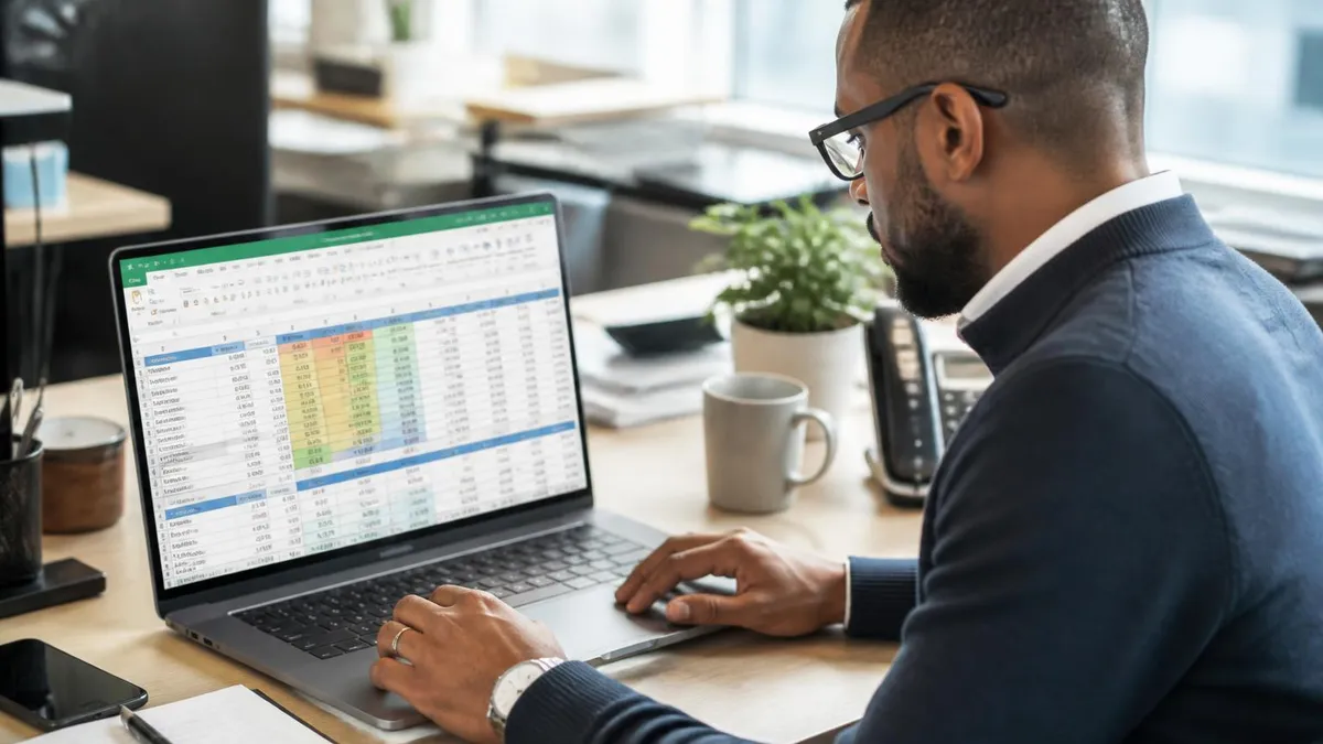 Excel Spreadsheet - Microsoft Excel certification study resource