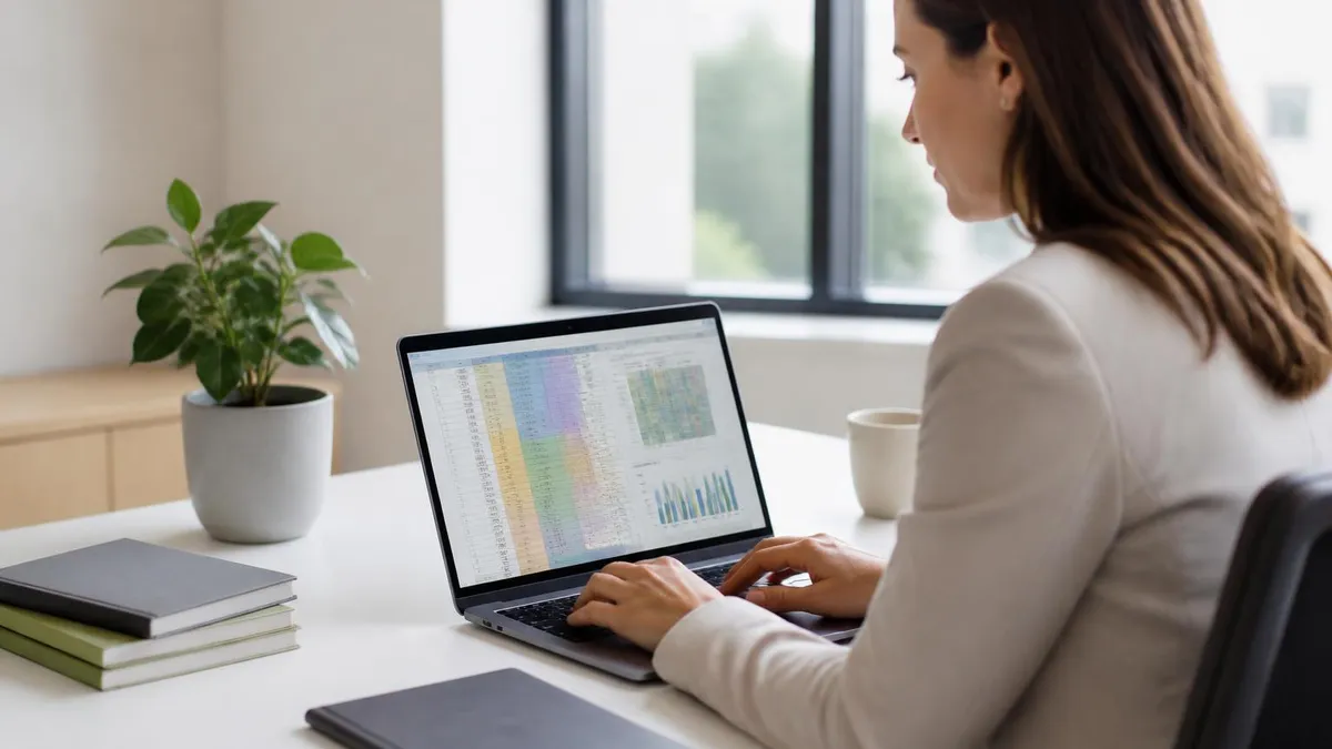 Excel Spreadsheet - Microsoft Excel certification study resource