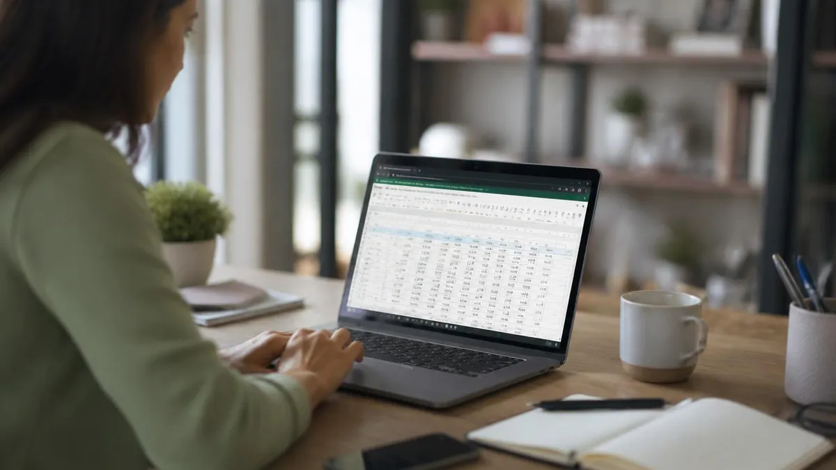 Excel Spreadsheet - Microsoft Excel certification study resource
